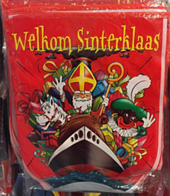 Welkom Sinterklaas vlaggenlijn