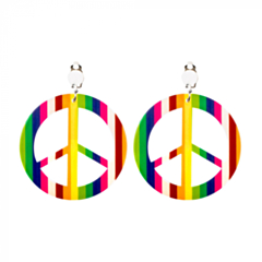 Oorbellen happiness rainbow