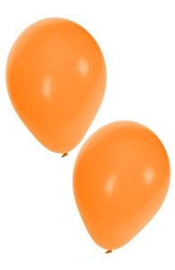 Ballonnen oranje 100st