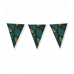 Party Flags foil - Jungle