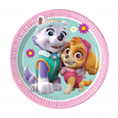 Paw Patrol Skye bordjes 19,5cm roze