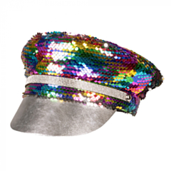 Pet rainbow blast regenboog\zilver omkeerbaar